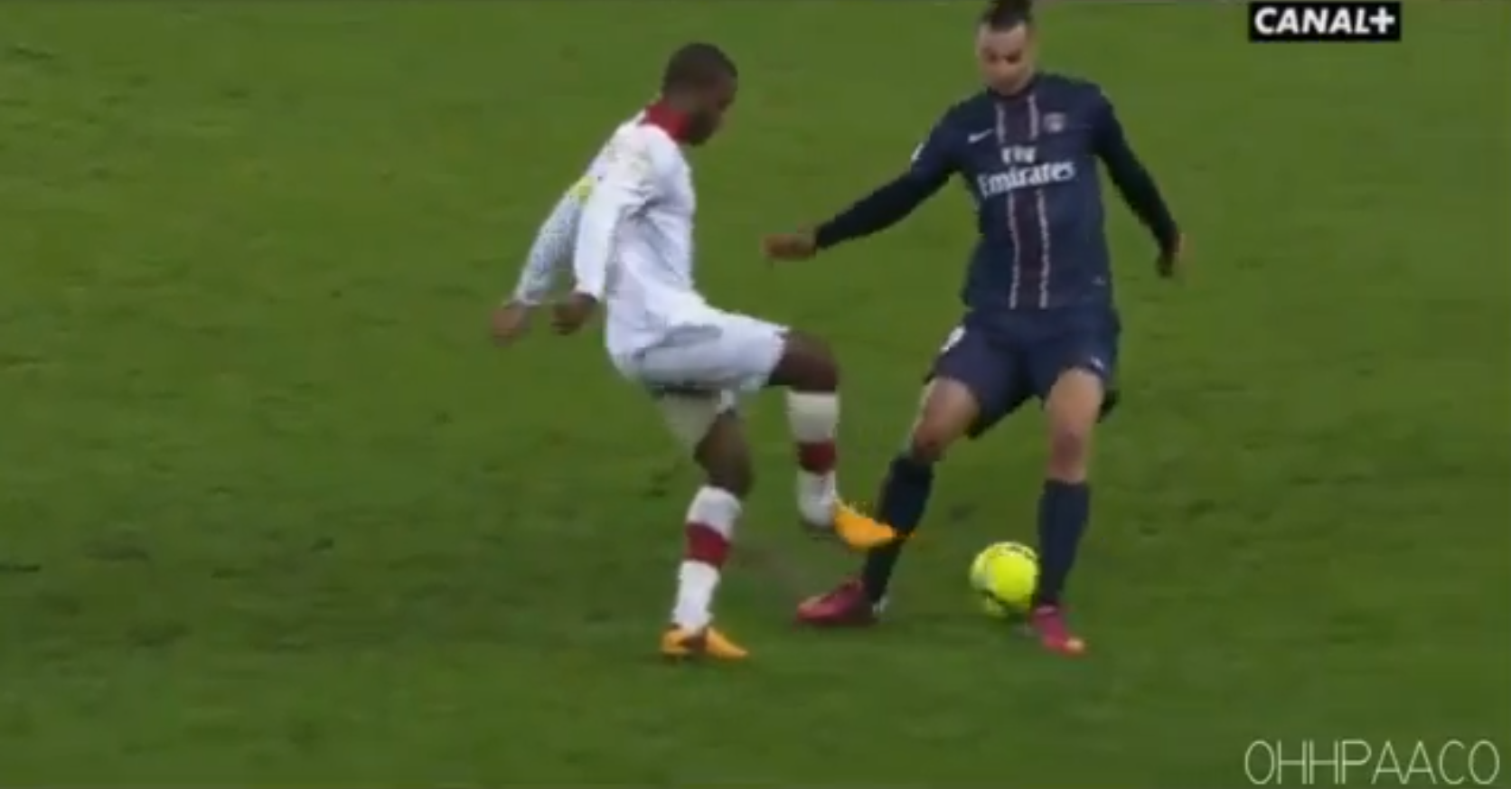 Paris Saint Germain, Lille, Aurélien Chedjou, Zlatan Ibrahimovic, PSG, Tunnlad
